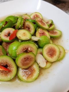 Hình của món Sung Nếp Muối Xổi.