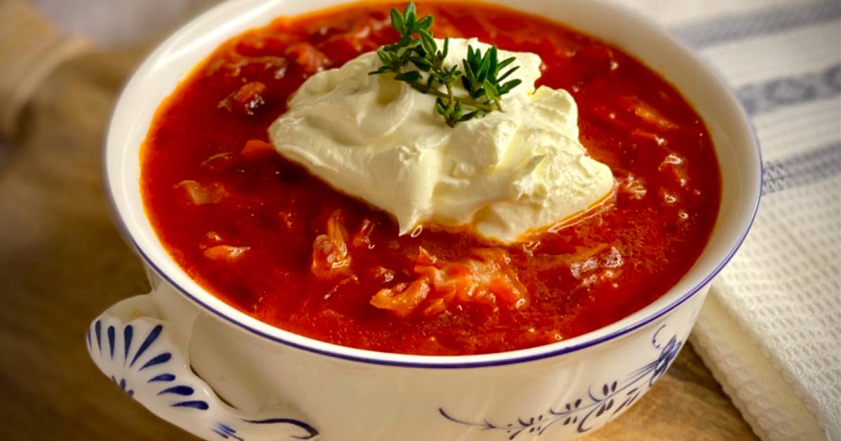 ?? BORSCH (Борщ, Ucrania) Receta de Fundación Argentino-Holandesa de  Solidaridad- Cookpad