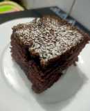 Easiest eggless chocolate cake