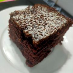 A picture of Easiest eggless chocolate cake.