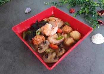 Resep Terbaik SUP TOM YUM segerrr Lezat Mantap