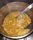 Guiso de Fideos y alitas de pollo