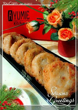 Foto resep ➽ Perkedel Talas Sosis ➽