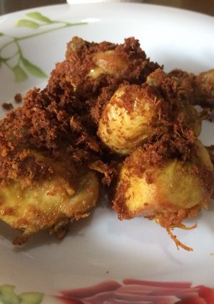Foto resep Ayam goreng telur ala momycha