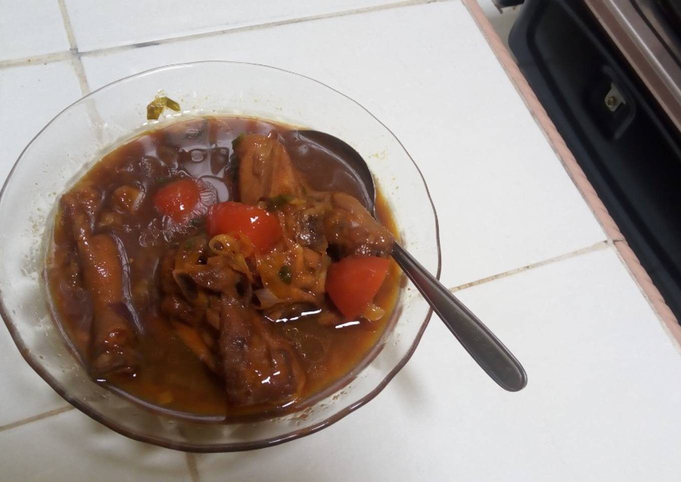 Semur ayam enak dan gak pedess