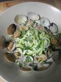 🥒Cintas de calabacín con almejas a la marinera⚓