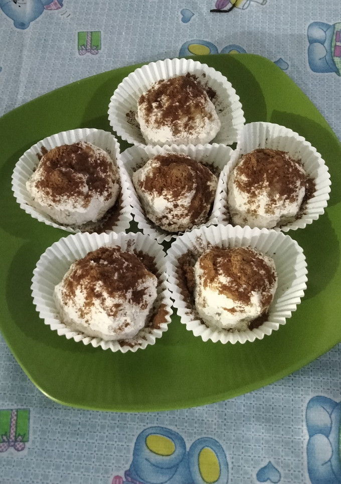 Foto resep Mochi Wafer Caramel (tanpa tepung ketan)