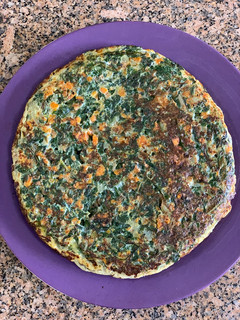 Una foto de Tortilla de acelga