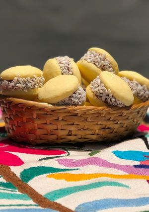 Una foto de Alfajores de maicena