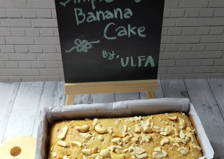 Cake Pisang / Simple Banana Cake