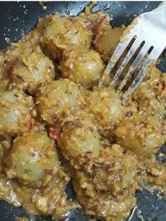 Foto resep Cilok Bumbu Kacang praktis-simple
