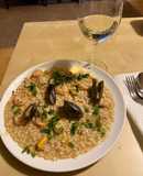 Seafood risotto