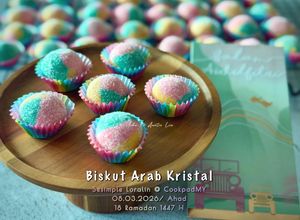 Gambar Biskut Arab Kristal