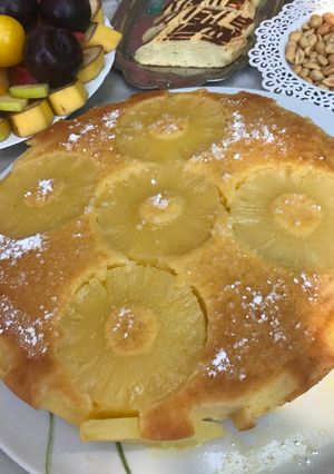 Une photo de Gâteau a l'ananas