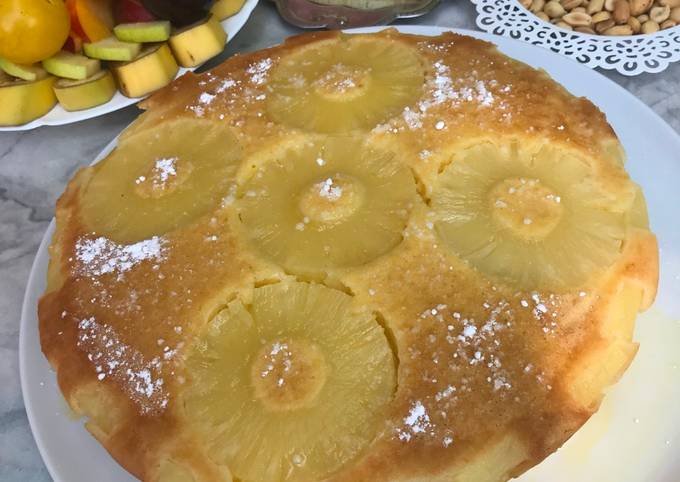 Steps to Make Gâteau a l&#39;ananas