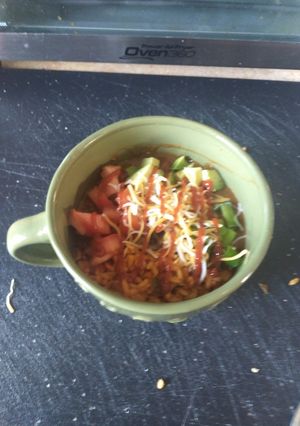 A picture of Burrito bowl instant pot ip.