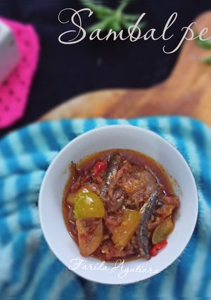 Foto resep Sambal ikan asin pedo (sambel pedo)