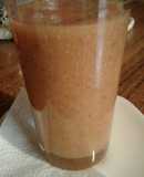 Batido fresco de papaya