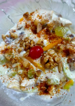 ওয়ালনাট রাইতা (Walnut Raita reipe in Bengali) রেসিপির প্রধান ছবি