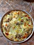 Tarta Integral de Cebollas Queso y Champignone 😋👌