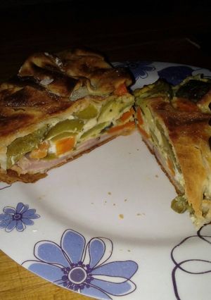 Una foto de Tarta de zapallitos !!