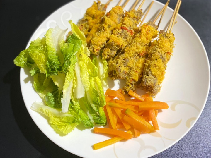 Resep: Sate daging kelapa Murah