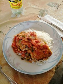 Una foto de Fricasse de pollo