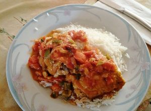 Una foto de Fricasse de pollo