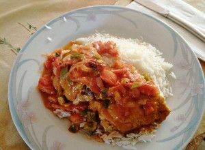 Una foto de Fricasse de pollo