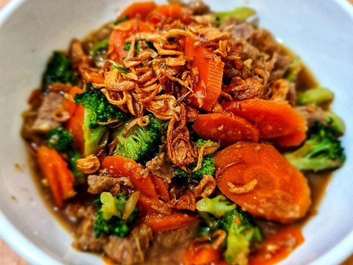 Cara Gampang Menyiapkan Resep Bistik Sapi Wortel Brokoli Anti Ribet, Bisa Manjain Lidah