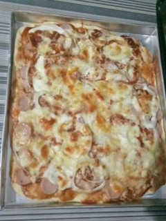 Foto resep Pizza oven saos BBQ