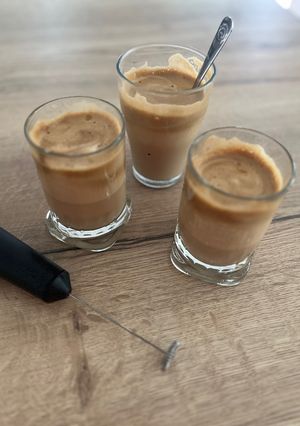 Görög frappé - jeges kávé recept fotója