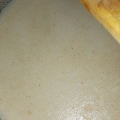 A picture of Cassava millet porridge.
