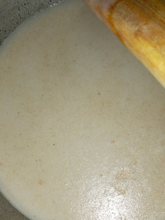 A picture of Cassava millet porridge.