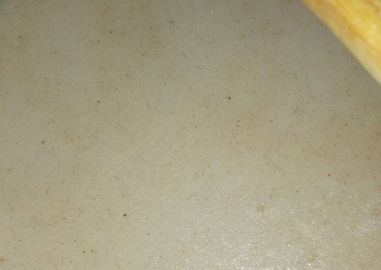 Cassava millet porridge