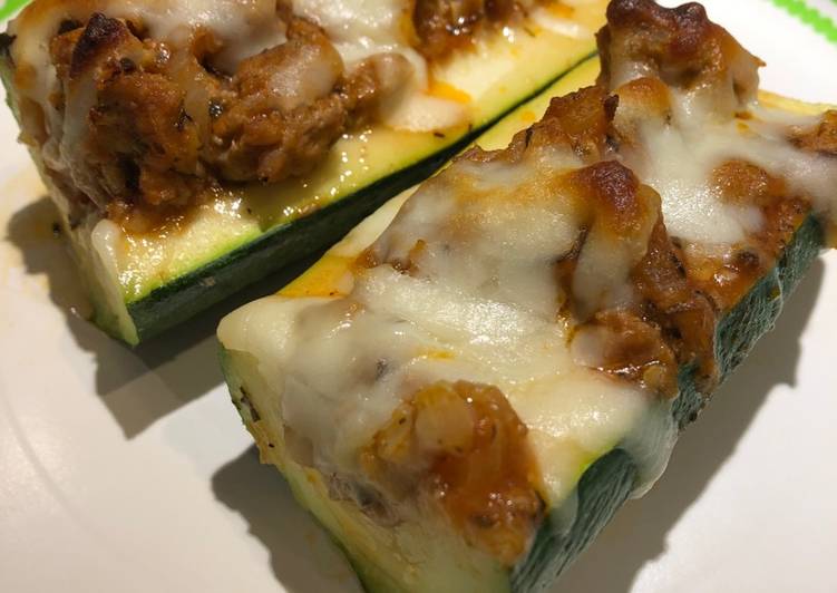 Recipe of Super Quick Homemade Zucchini Boats 🚣‍♀️