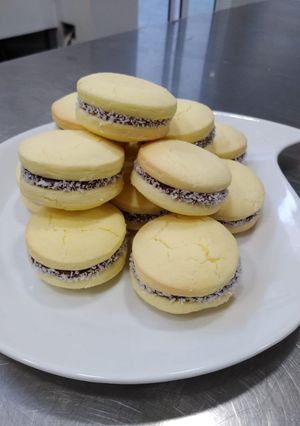 Una foto de Alfajores de maicena