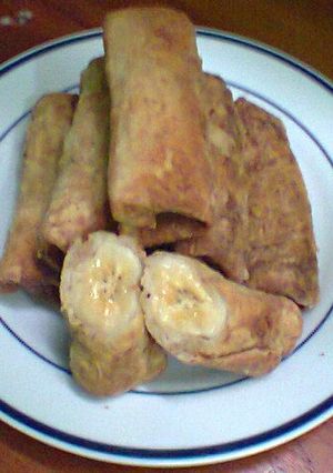 Foto resep Pisang Gulung Roti Tawar