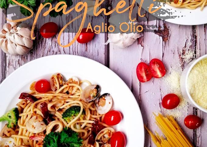 Resipi Spaghetti Aglio Olio Phopbylinimohd Batch18 Oleh Mardiana Jaafar Cookpad