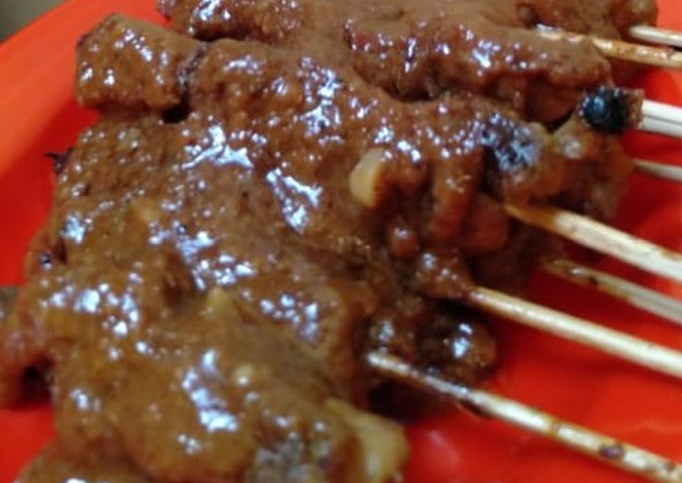 Sate kulit,hati dan ampela ayam