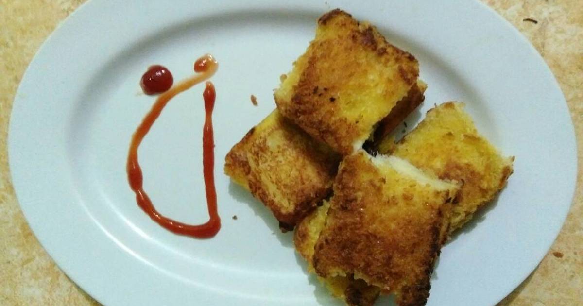 355 resep  roti  goreng isi  susu  keju enak dan sederhana 