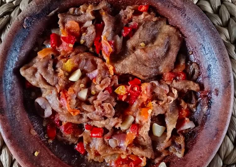 Beef Sambal Gami