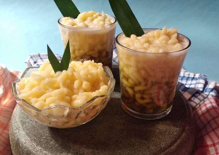 Langkah Mudah untuk Menyiapkan Cendol Labu Kuning, Lezat