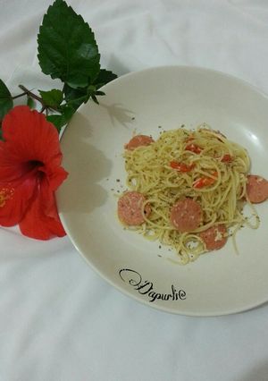 Foto resep Spaghetti Aglio Olio