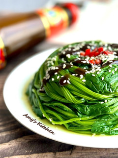 涼拌菠菜 / 超簡單家常菜 的食譜成品照片