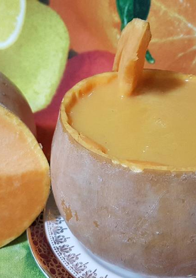 Una foto de Crema de calabaza