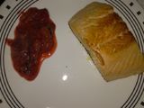 Salmón en salsa de fresa