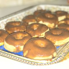 A picture of Baked doughnuts.