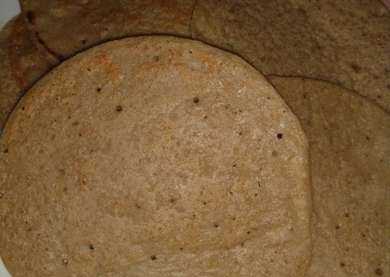 Dosas/Crepes/Panqueques de arroz y lentejas fermentados