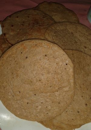 Una foto de Dosas/Crepes/Panqueques de arroz y lentejas fermentados